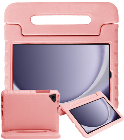 Samsung Galaxy Tab A9 Plus Kinderhoes Shockabsorberend Foam - Zalm