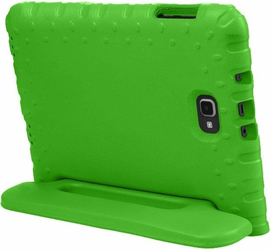 Samsung Galaxy Tab A 10.5 2018 Hoesje Kids Cover Bumper - Groen