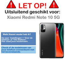 Redmi Note 10 5G Screenprotector Gehard Glas - Anti-kras