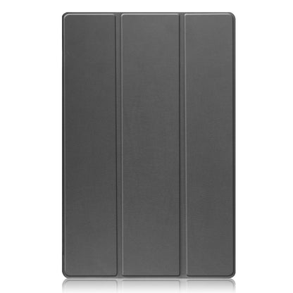 Samsung Galaxy Tab S9 Ultra Trifold Bookcase Hoes met Penhouder voor S Pen - Grijs