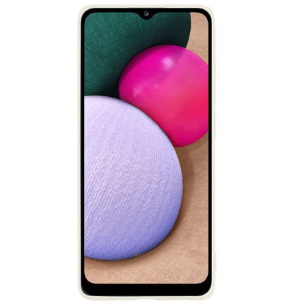 Samsung A03s Hoesje Siliconen Backcover Lichtgewicht - Wit