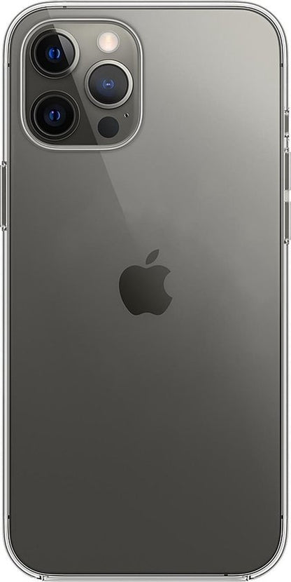 iPhone 12 Pro Max Hoesje Siliconen Backcover Lichtgewicht - Transparant