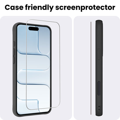 iPhone Air Screenprotector Gehard Glas - Volledige dekking