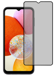 Samsung A14 Screenprotector Gehard Glas - Privacy