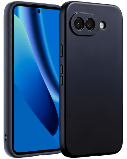 Google Pixel 10a Hoesje Siliconen Backcover Lichtgewicht - Donkerblauw