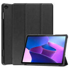 Lenovo Tab M10 (3rd gen) Trifold Bookcase Hoes - Zwart