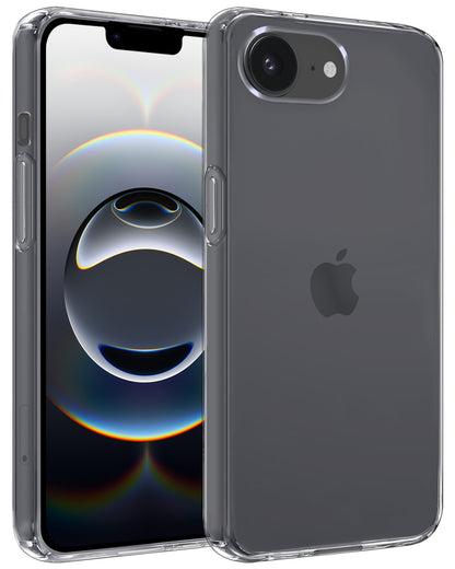 iPhone 16e Hoesje Siliconen Backcover Lichtgewicht - Transparant