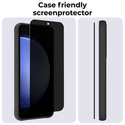 Samsung S23 FE Screenprotector Privacy Tempered Glass