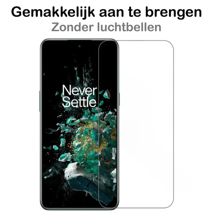 OnePlus 10T Screenprotector Gehard Glas - Anti-kras