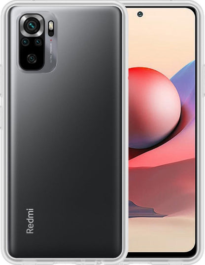 Xiaomi Redmi Note 10S Hoesje Siliconen - Transparant