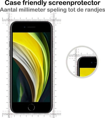 iPhone 7/8 Screenprotector Gehard Glas - Full Screen