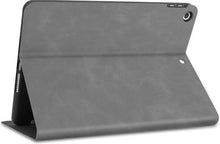iPad 10.2 2019/2020 Trifold Bookcase Luxe Hoes - Grijs