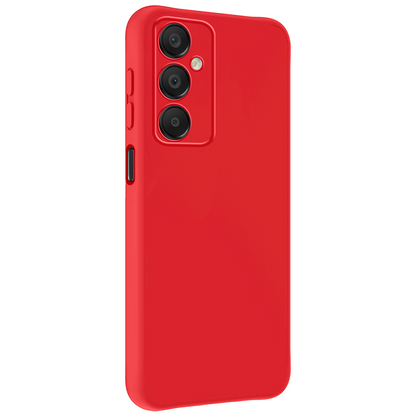 Samsung A16 Hoesje Siliconen Backcover Lichtgewicht - Rood