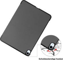 iPad Air 2020 Trifold Bookcase Hoes - Grijs