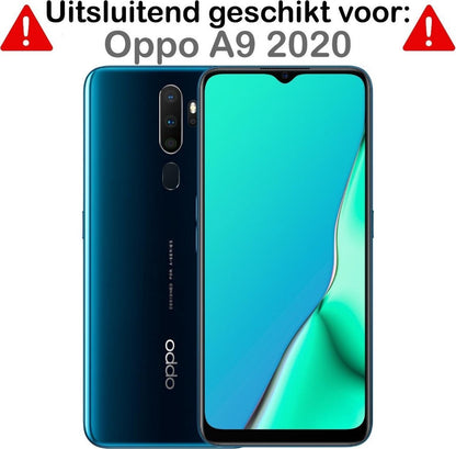 OPPO A9 2020 Screenprotector Gehard Glas - Anti-kras