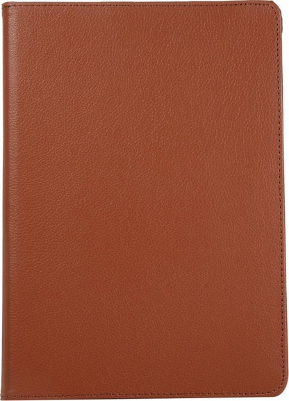 iPad 10.2 2019 Trifold Bookcase Hoes 360 Graden Draaibaar - Bruin