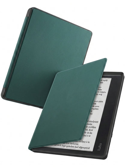 Kobo Elipsa 2E Bookcase Hoes Shockabsorberend - Donkergroen