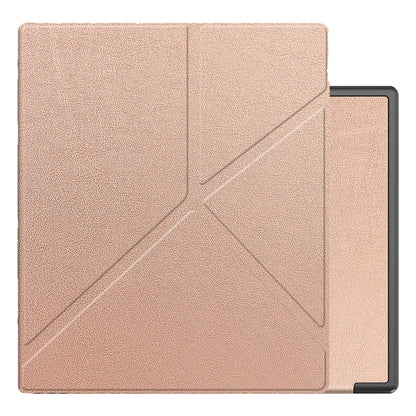 Kobo Elipsa 2E Trifold Bookcase Hoes - Rosé Goud