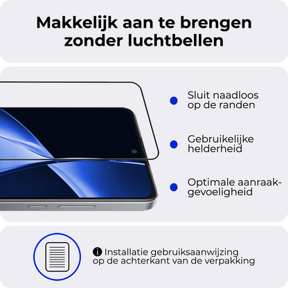 OnePlus Nord CE 4 Lite Screenprotector Gehard Glas - Full Screen