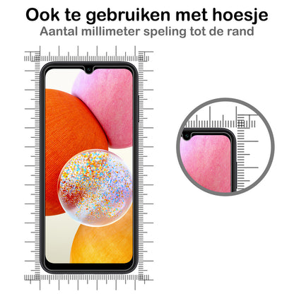 Samsung A14 Screenprotector Gehard Glas - Anti-kras
