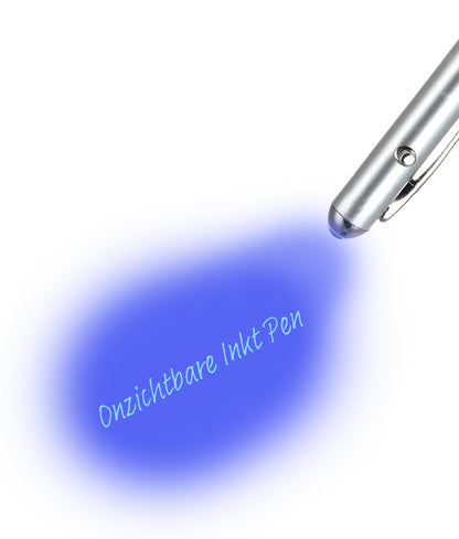 Onzichtbare Inkt Pen Met UV Pen Lamp Geheimschrift Pen Met UV Lampje En Onzichtbare Inkt