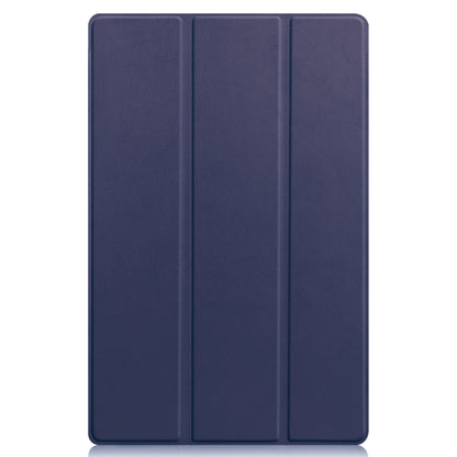 Lenovo Tab P11 Plus Trifold Bookcase Hoes - Donkerblauw