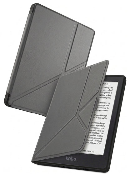 Kobo Nia Trifold Bookcase Hoes - Grijs