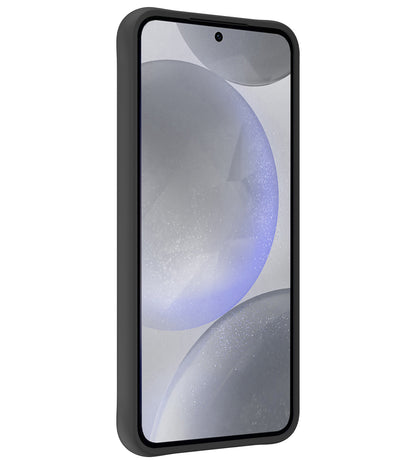 Samsung S24 Plus Hoesje Siliconen Backcover Lichtgewicht - Zwart