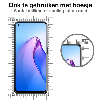OPPO Reno 8 Pro Screenprotector Gehard Glas - Anti-kras