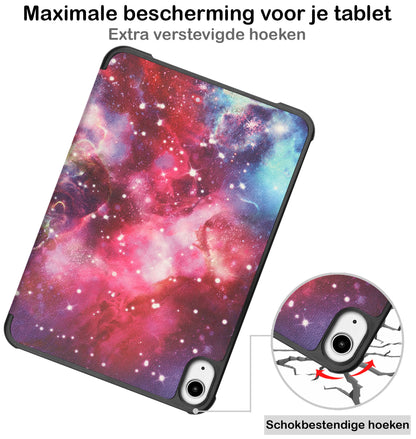 iPad Mini 6 Hoesje Book Case - Galaxy