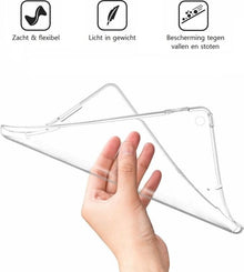 iPad 2018 Hoesje Siliconen Backcover Lichtgewicht - Transparant
