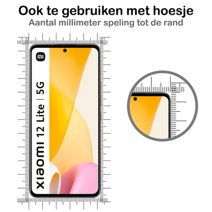 Xiaomi 12 Lite Screenprotector Gehard Glas - Full Screen