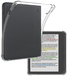 Kobo Libra Colour Hoesje Siliconen Backcover Lichtgewicht - Transparant