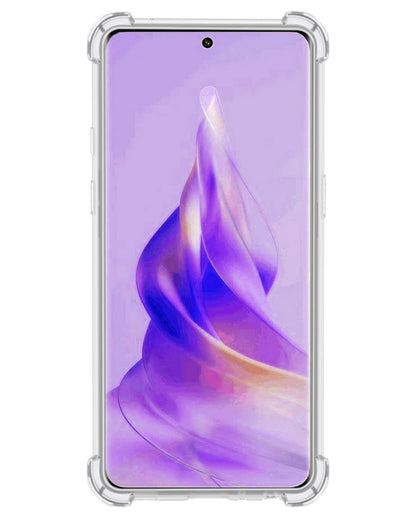 OPPO Reno 8T 4G Hoesje Shockproof Backcover Siliconen - Transparant