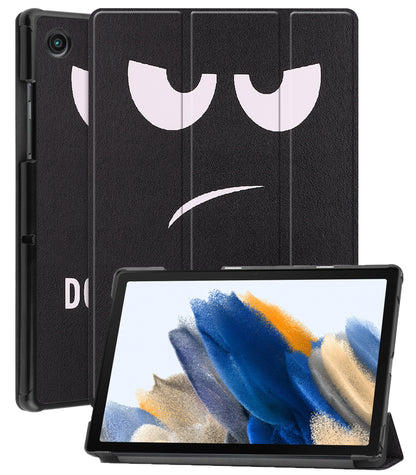 Samsung Galaxy Tab A8 Trifold Bookcase Hoes - Don't Touch Me