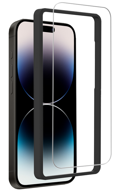 iPhone 14 Pro Screenprotector Gehard Glas met Installatieframe
