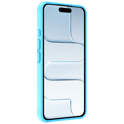 iPhone Air Hoesje Siliconen Backcover Lichtgewicht - Lichtblauw