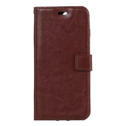 iPhone SE 2020 Hoesje Bookcase Cover met Kaarthouder - Bruin