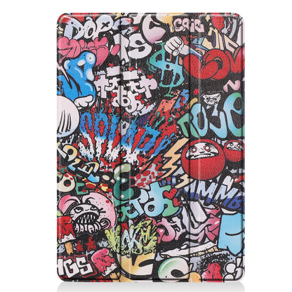 iPad 10.2 2021 Trifold Bookcase Hoes - Graffity