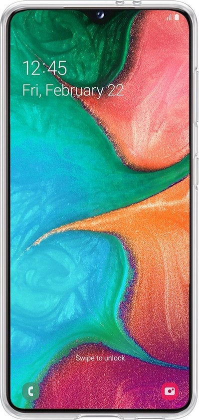 Samsung A20e Hoesje Siliconen - Transparant