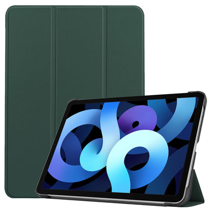 iPad Air 2022 Trifold Bookcase Hoes - Donkergroen