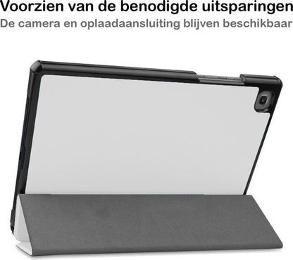 Samsung Galaxy Tab A7 Hoesje Book Case - Wit