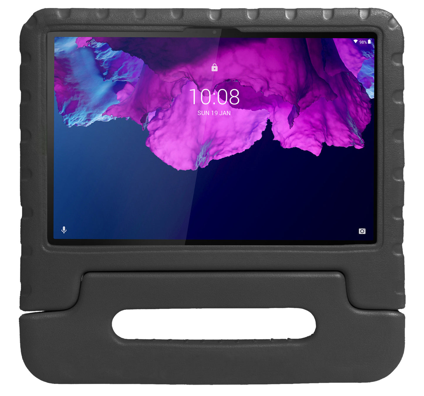 Lenovo Tab P11 Hoesje Kids Cover Bumper - Zwart