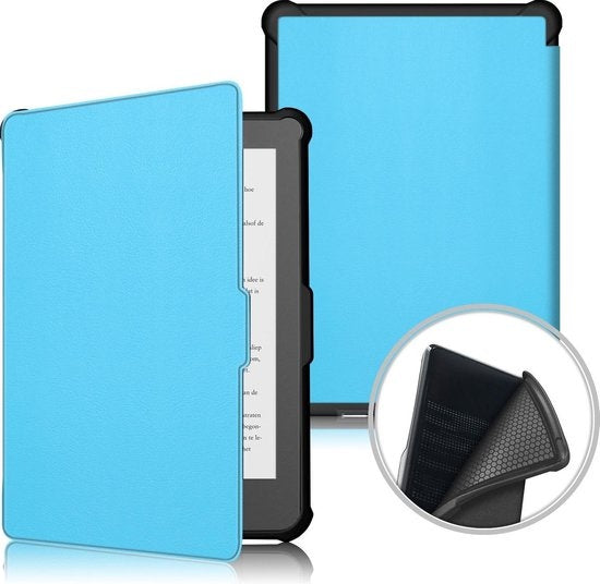 Kobo Clara HD Hoesje Book Case - Lichtblauw