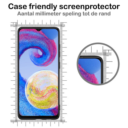 Samsung A04s Screenprotector Full Cover Tempered Glass