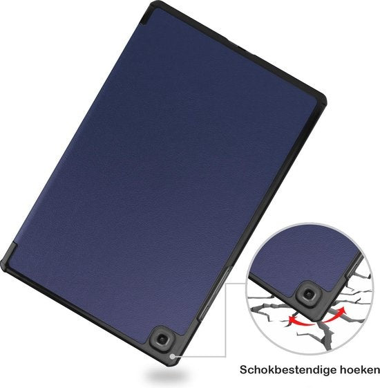 Samsung Galaxy Tab A7 Hoesje Book Case - Donkerblauw