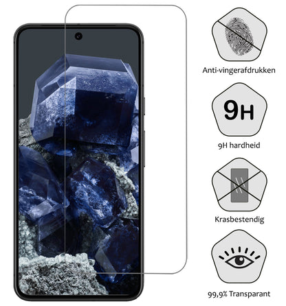 Google Pixel 8 Screenprotector Tempered Glass