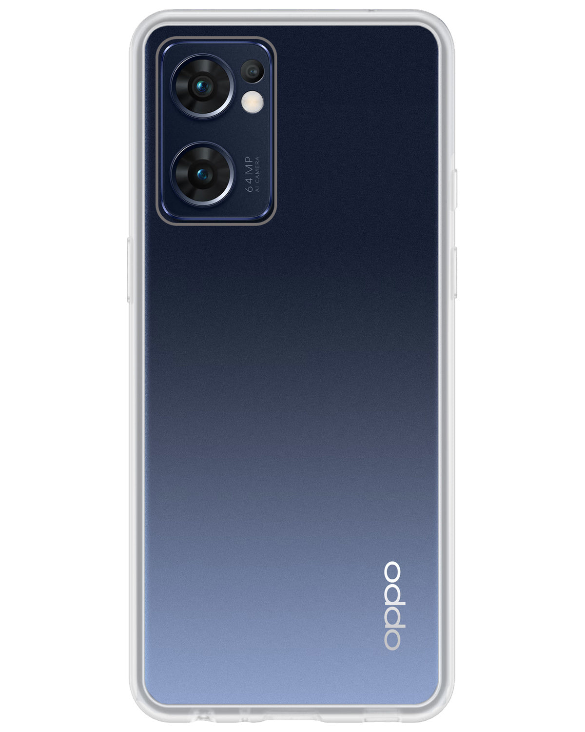 OPPO Find X5 Lite Hoesje Siliconen - Transparant