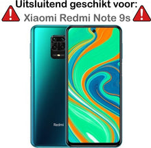 Xiaomi Redmi Note 9S Screenprotector Gehard Glas - Anti-kras