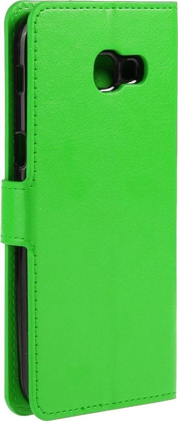 Samsung Galaxy A5 2017 Hoesje Bookcase Cover met Kaarthouder - Groen